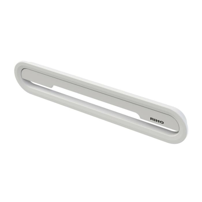 Riho Rethink Cubic Badewanne 190 x 80 cm mit Riho Fall