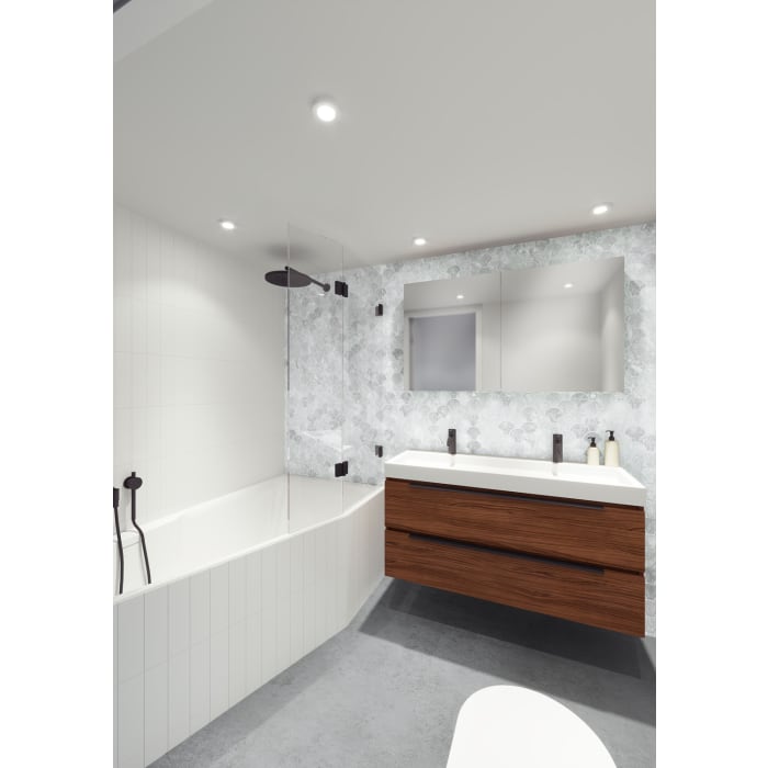 Riho Rethink Space Badewanne 160 x 75 cm (S) links mit Riho Fall + Air-System