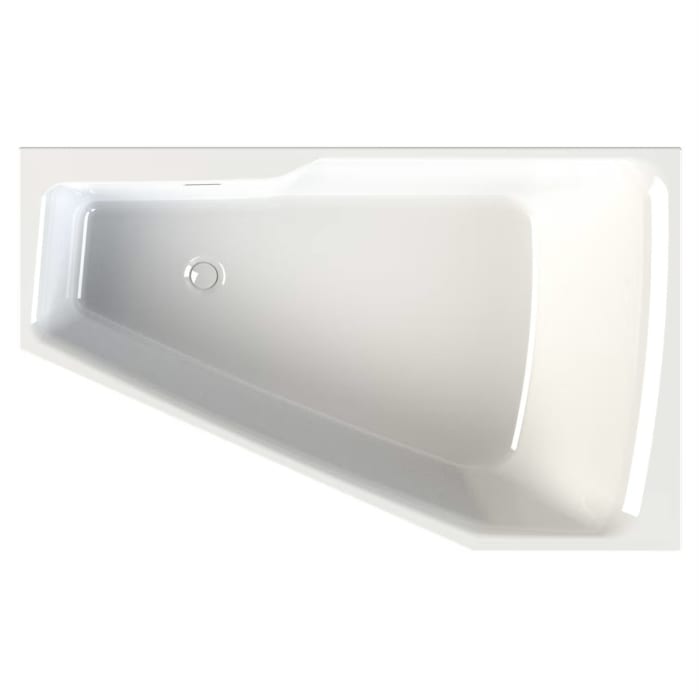 Riho Rethink Space Badewanne P & P 180 x 110 cm (L) links