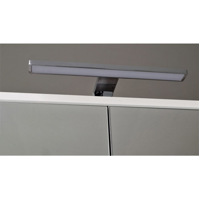 Riho Porto Bowls Badmöbel-Set mit Unterschrank mit 2 Schubladen, Waschtisch und Spiegelschrank, 60 cm