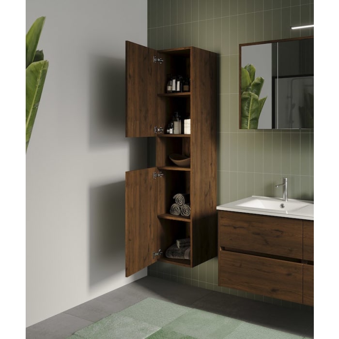 Riho Porto Hochschrank mittig mit offenem Fach