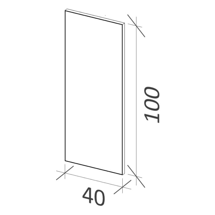 Riho Spiegel FRAMED 40 x 100 cm