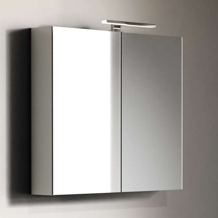 Riho Spring Spiegelschrank 80 cm, 2 Türen