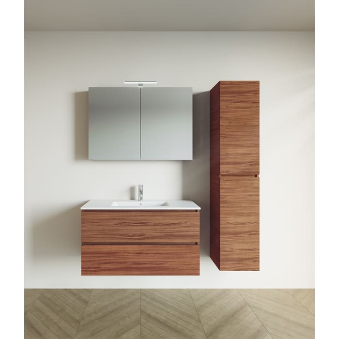 Riho Spring GLOW Waschtisch-Set inkl. Spiegelschrank 100 cm