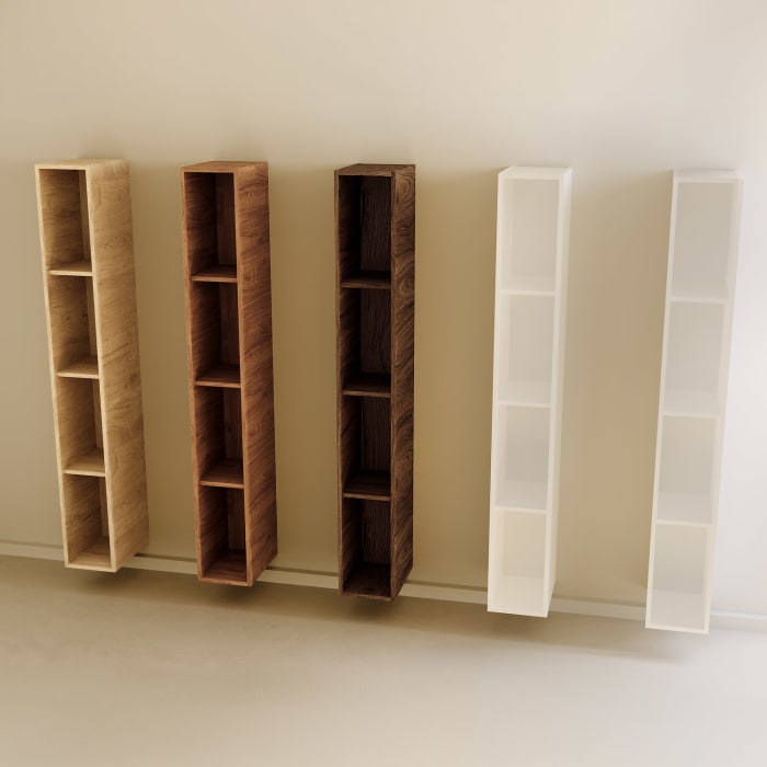 Riho Spring-Up Hochschrank 23 x 168 cm, offen