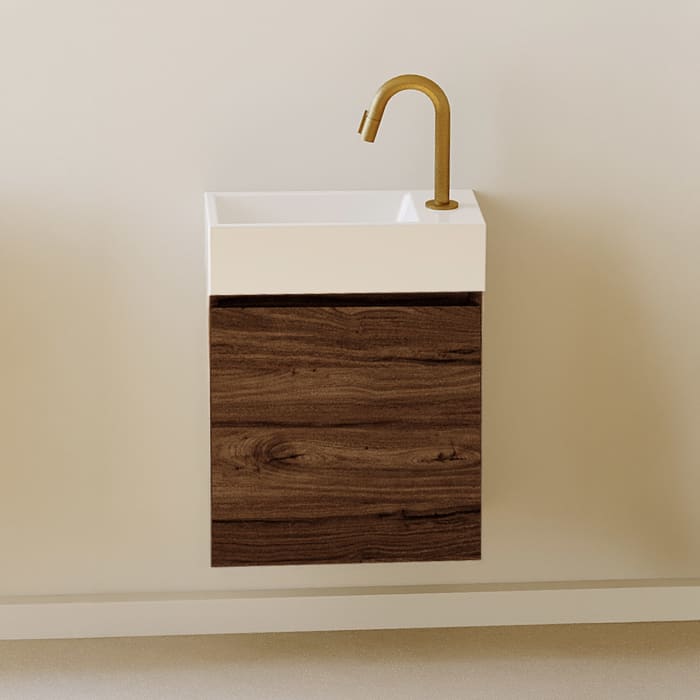 Riho Spring-Up Waschtisch RISE mit Unterschrank 41 cm, Hahnloch rechts
