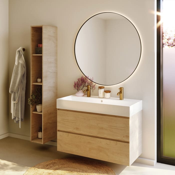 Riho Spring-Up Doppelwaschtisch RISE mit Unterschrank 100 cm