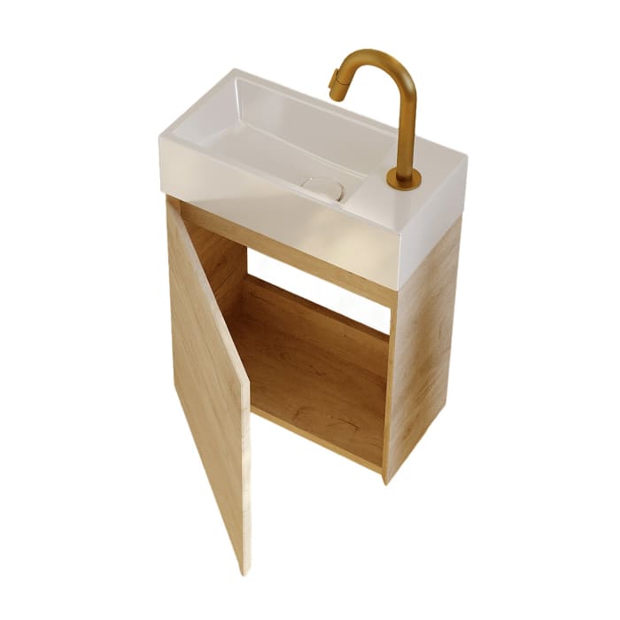 Riho Spring-Up Waschtisch RISE mit Unterschrank 41 cm, Hahnloch rechts