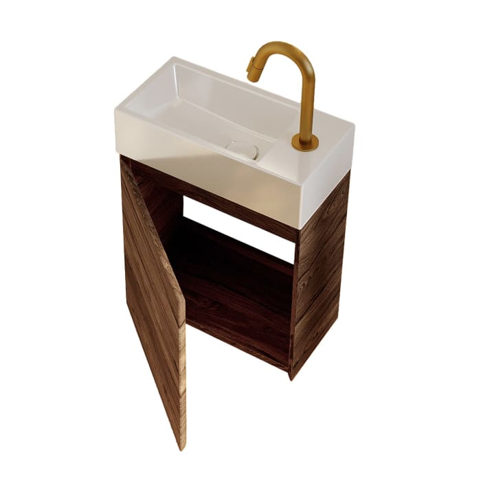 Riho Spring-Up Waschtisch RISE mit Unterschrank 41 cm, Hahnloch rechts