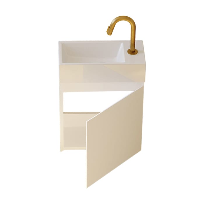 Riho Spring-Up Waschtisch RISE mit Unterschrank 41 cm, Hahnloch rechts