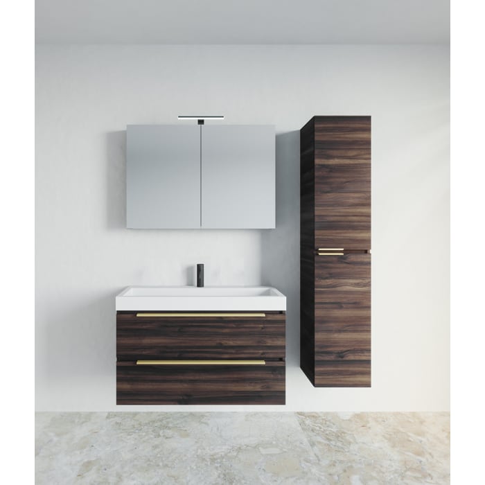 Riho Spring VOW Waschtisch-Set inkl. Spiegelschrank 80 x 46 cm