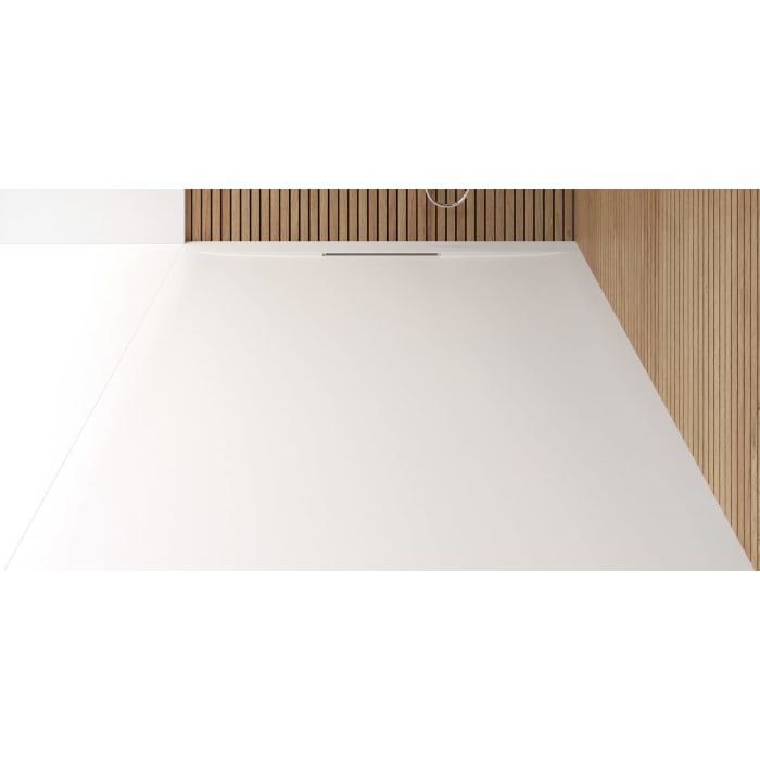 Riho Isola Duschwanne in Schieferoptik 160 x 90 cm