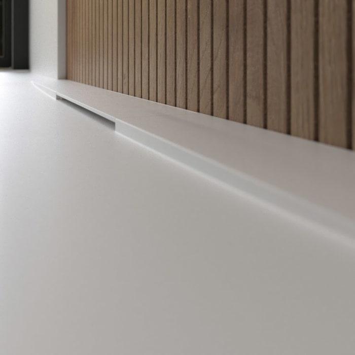 Riho Isola Duschwanne in Schieferoptik 180 x 90 cm