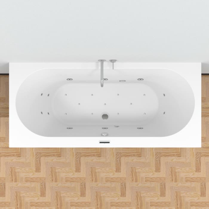 Riho Carolina 190 x 80 cm Easypool 3.1 mit elektronischer Bedienung