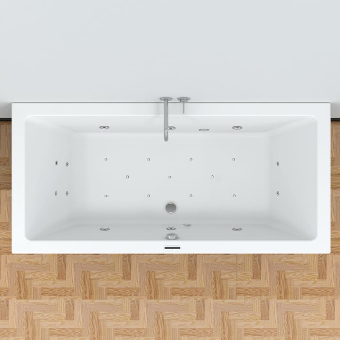 Riho Lusso 190 x 90 cm Easypool 3.1 mit elektronischer Bedienung