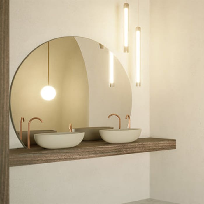 Riho Escala Aufsatz-Waschtisch oval 55 x 32 cm