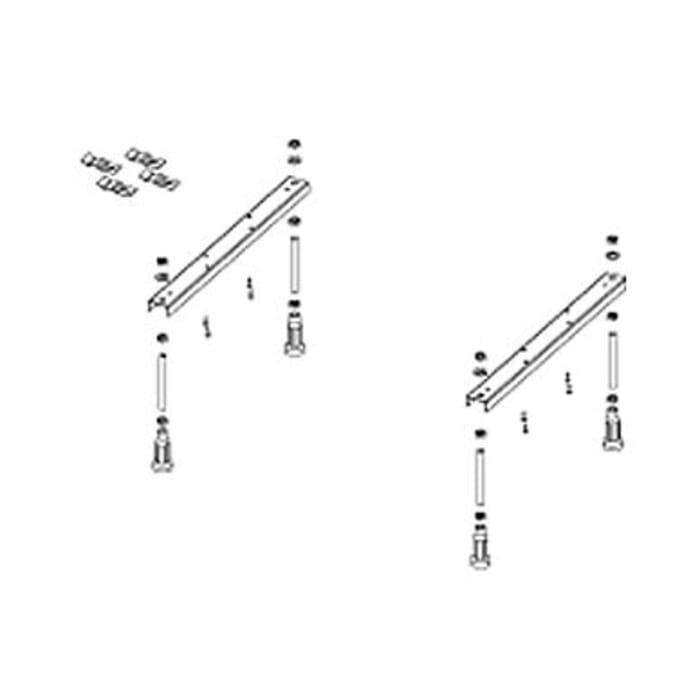 Riho Badewannen Füße Pootset 01U