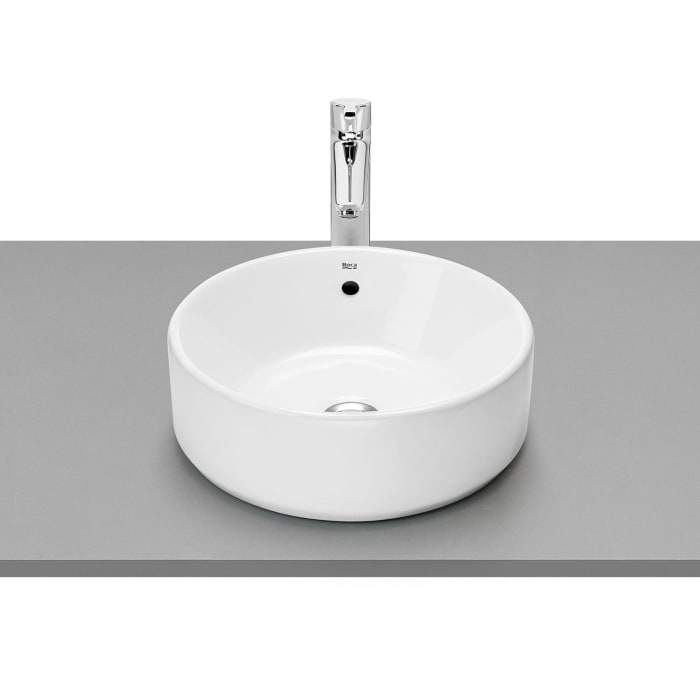 Roca The Gap Aufsatzwaschtisch, rund Ø 39 cm