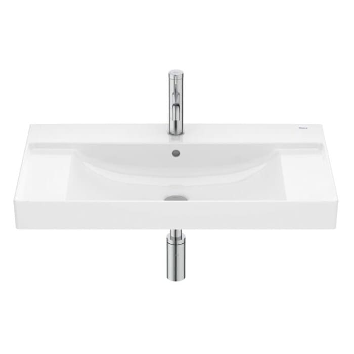 Roca Ona Waschtisch 80 x 46 cm, mit Becken mittig