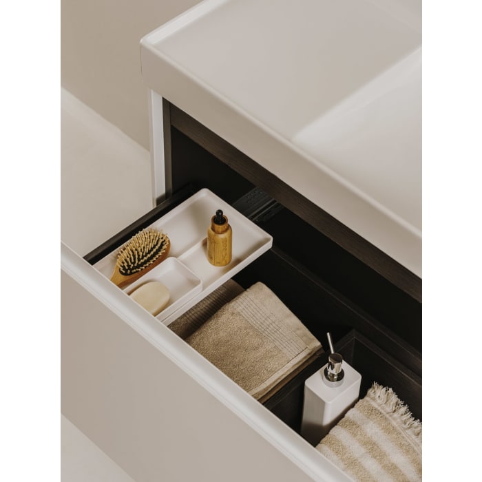 Roca Ona Waschtischunterbau 100 cm mit 2 Schubladen