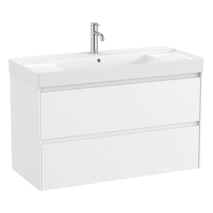 Roca Ona Waschtischunterbau 100 cm mit 2 Schubladen