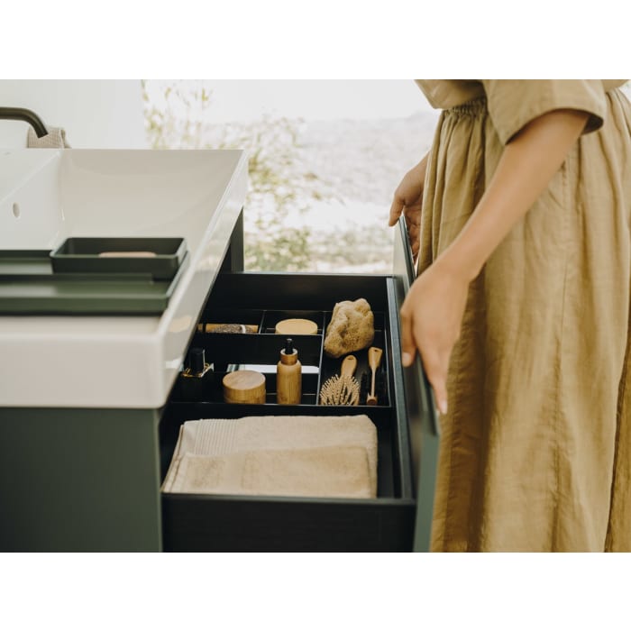 Roca Ona Waschtischunterbau 80 cm mit 2 Schubladen