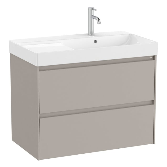 Roca Ona Waschtischunterbau 80 cm mit 2 Schubladen