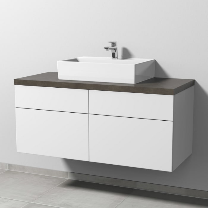 Sanipa 2morrow WT-Unterbau mit Konsole 120,4 cm für Keramik-WT Memento 2.0
