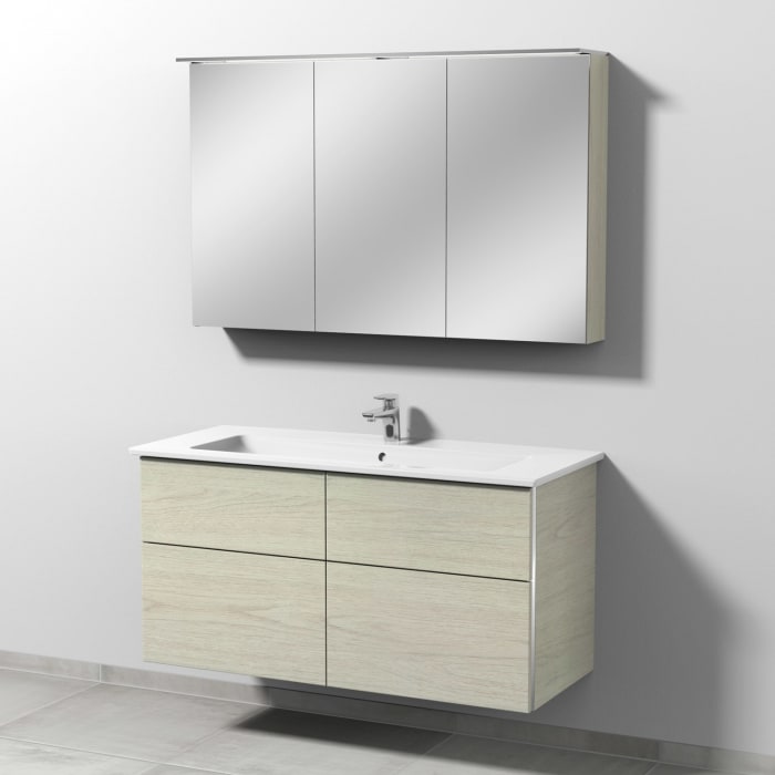 Sanipa 3way Möbelset-1 inkl. Spiegelschrank 