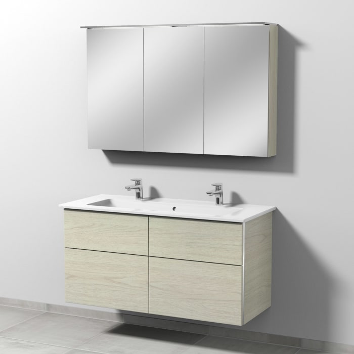 Sanipa 3way Möbelset-1 inkl. Spiegelschrank 