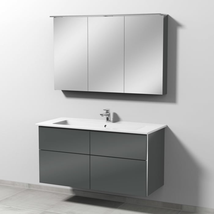 Sanipa 3way Möbelset-1 inkl. Spiegelschrank 