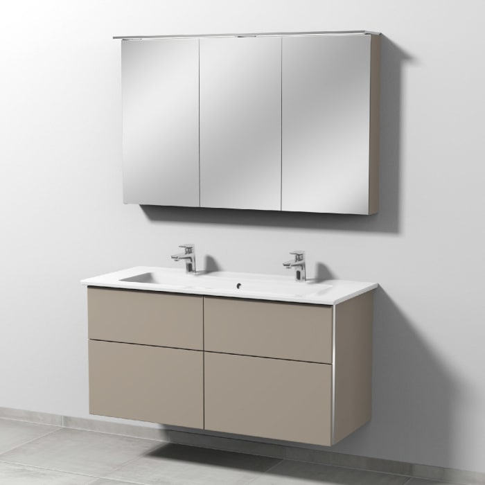 Sanipa 3way Möbelset-1 inkl. Spiegelschrank 