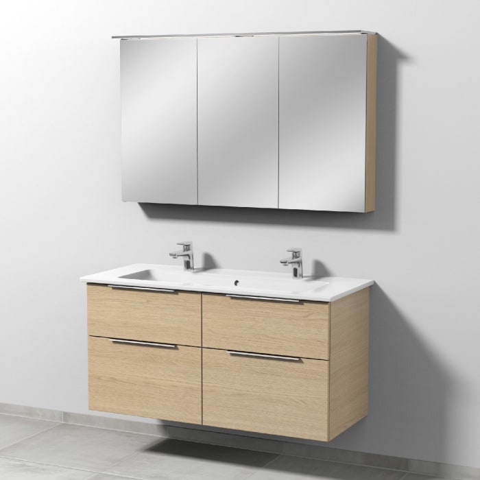 Sanipa 3way Möbelset-1 inkl. Spiegelschrank 