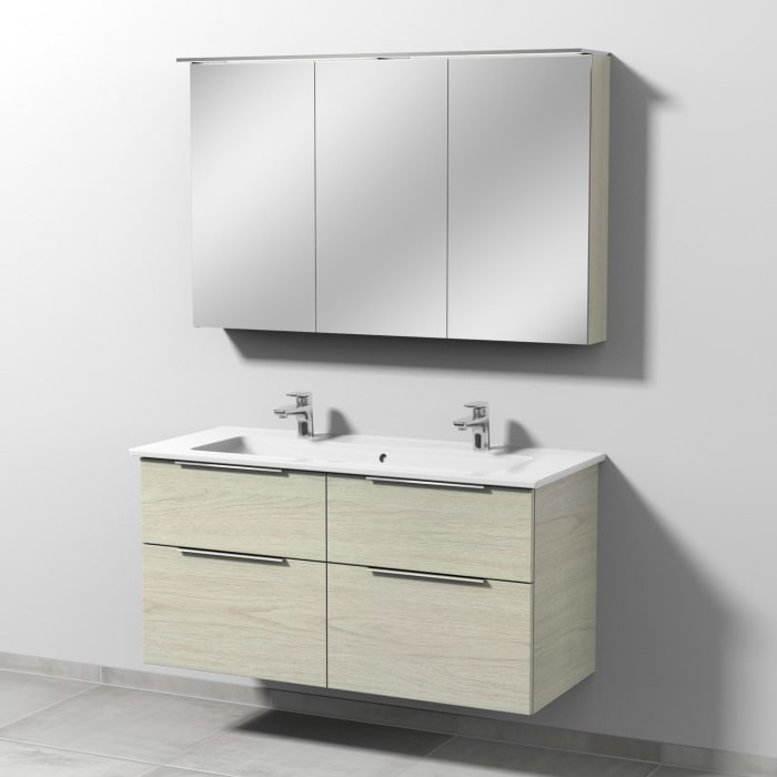 Sanipa 3way Möbelset-2 inkl. Spiegelschrank 