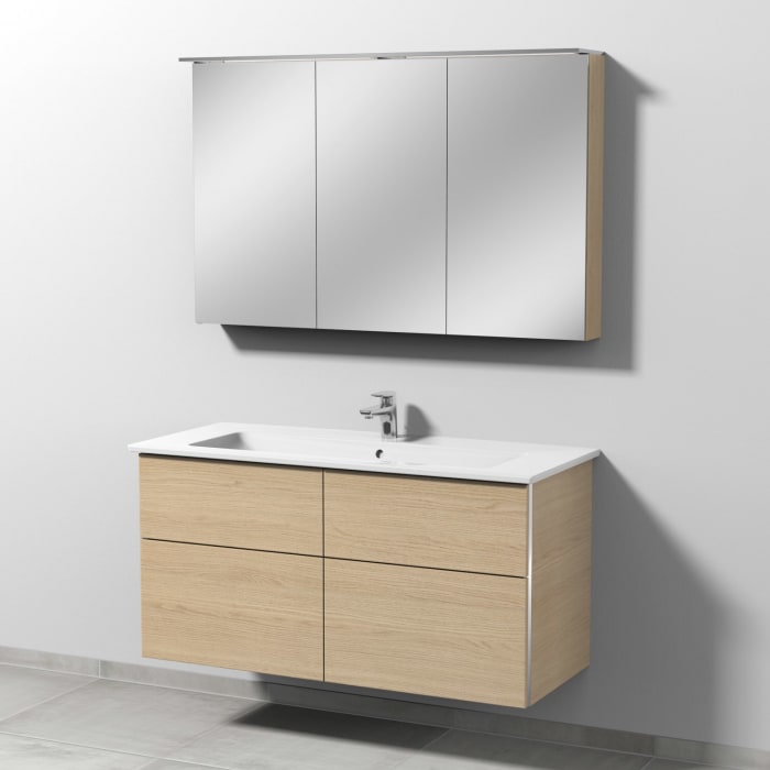 Sanipa 3way Möbelset-2 inkl. Spiegelschrank 