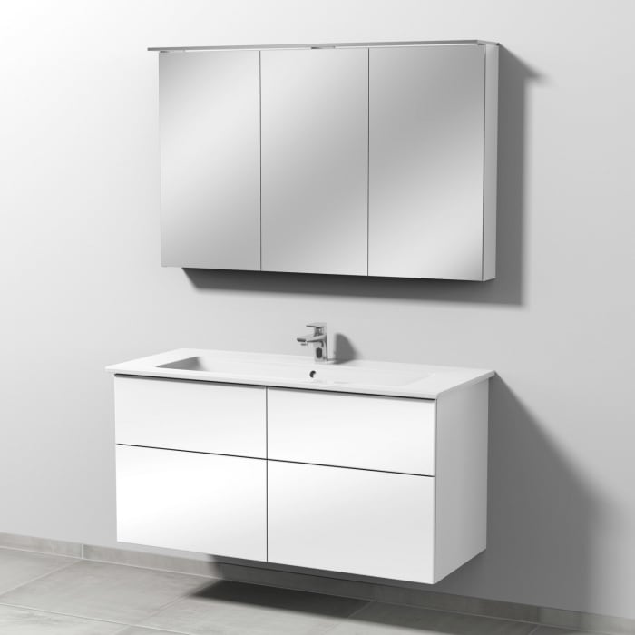 Sanipa 3way Möbelset-2 inkl. Spiegelschrank 