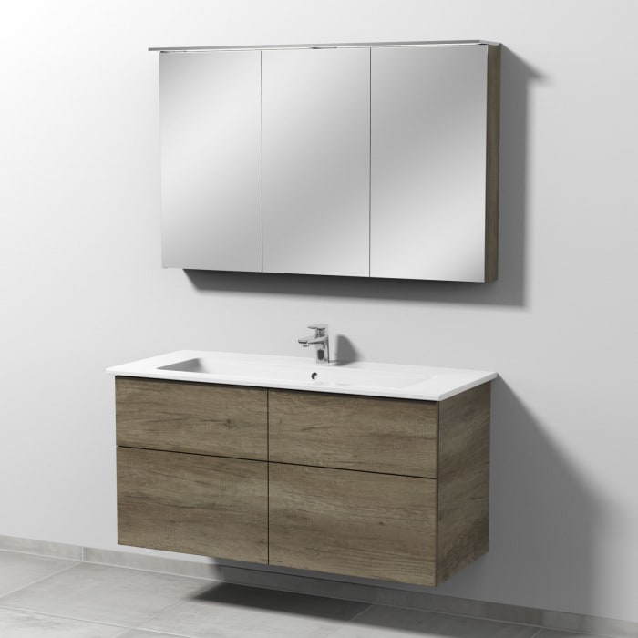 Sanipa 3way Möbelset-2 inkl. Spiegelschrank 