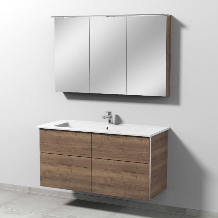 Sanipa 3way Möbelset-2 inkl. Spiegelschrank 