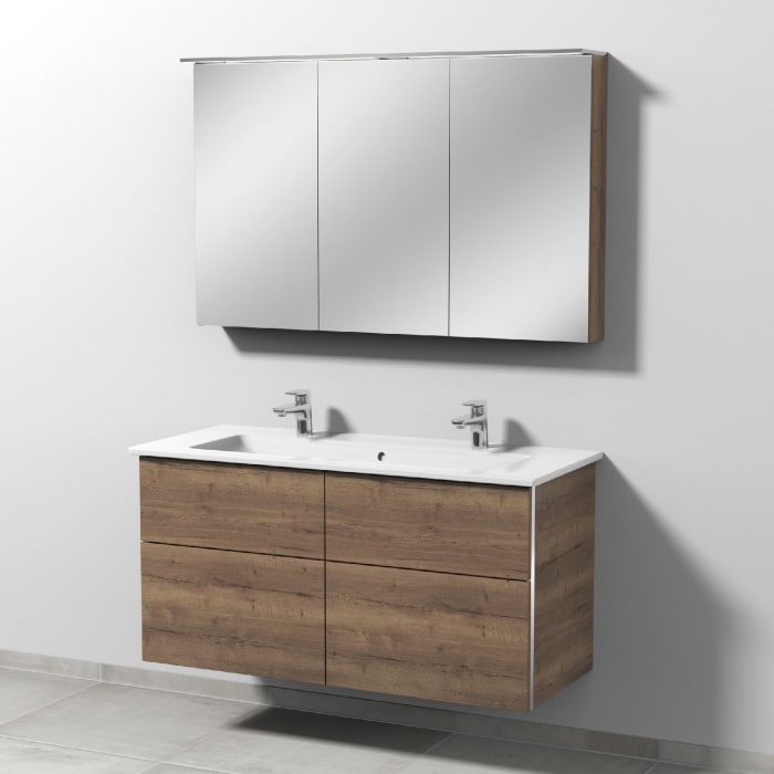 Sanipa 3way Möbelset-2 inkl. Spiegelschrank 