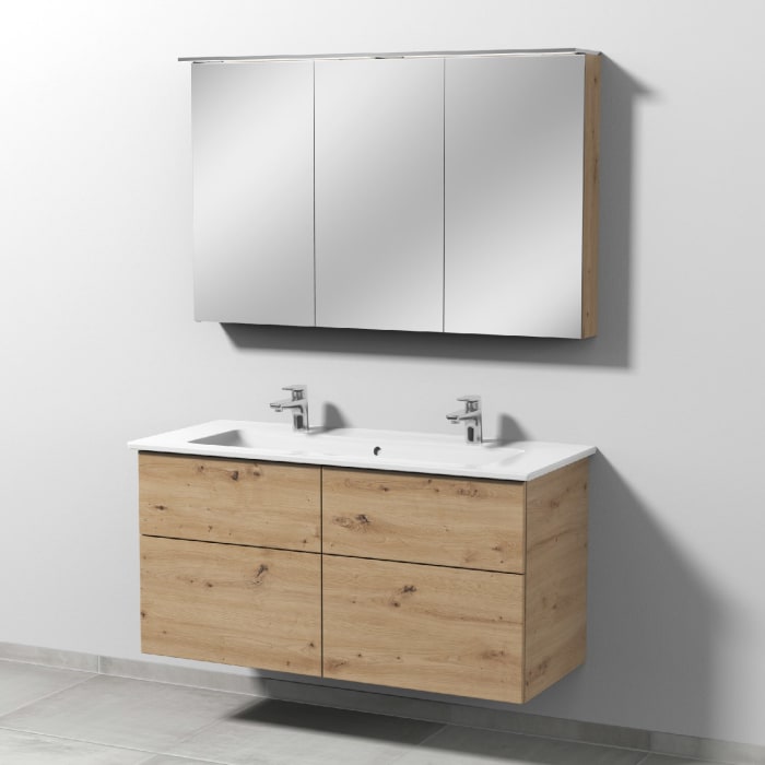 Sanipa 3way Möbelset-2 inkl. Spiegelschrank 