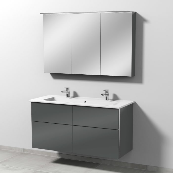 Sanipa 3way Möbelset-2 inkl. Spiegelschrank 