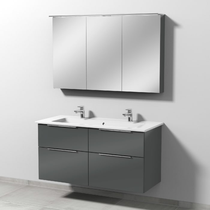 Sanipa 3way Möbelset-2 inkl. Spiegelschrank 