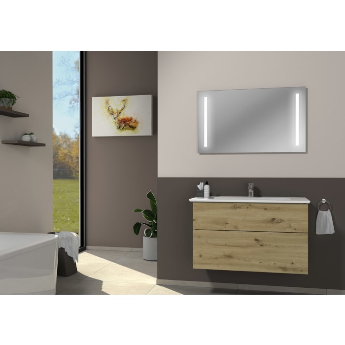 Sanipa 3way Möbelset-2 inkl. Lichtspiegel 