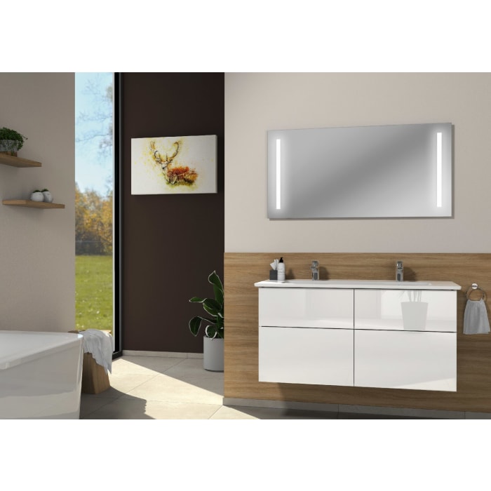 Sanipa 3way Möbelset-2 inkl. Lichtspiegel 