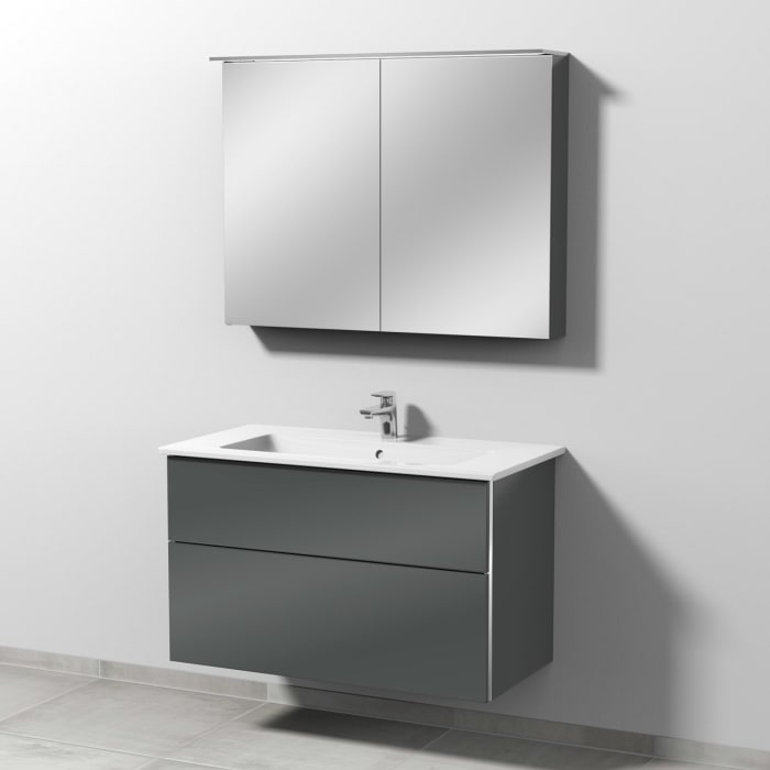 Sanipa 3way Möbelset inkl. Spiegelschrank 