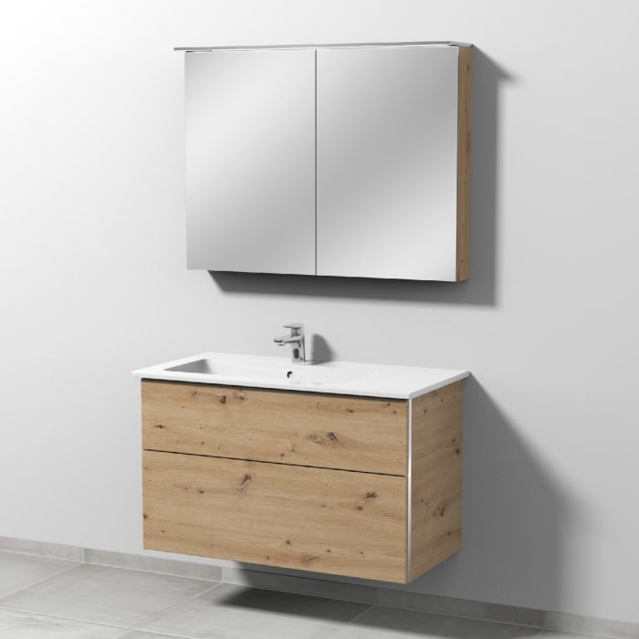 Sanipa 3way Möbelset inkl. Spiegelschrank 