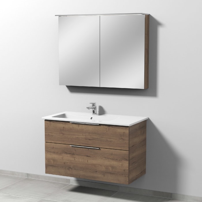 Sanipa 3way Möbelset inkl. Spiegelschrank 