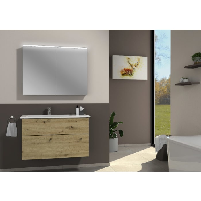 Sanipa 3way Möbelset inkl. Spiegelschrank 