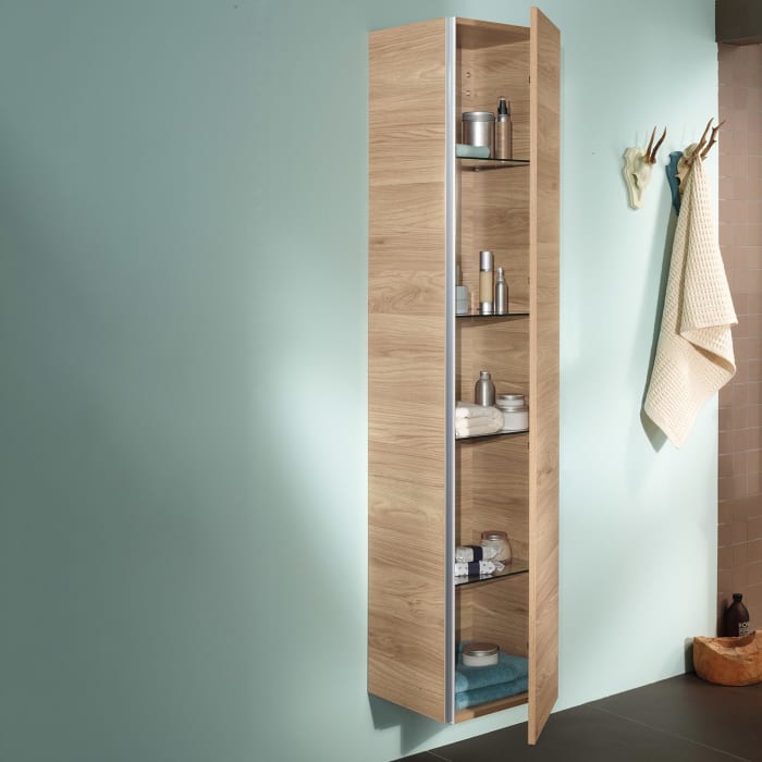 Sanipa 3way Hochschrank 30 cm, 1 Tür mit Türanschlag rechts