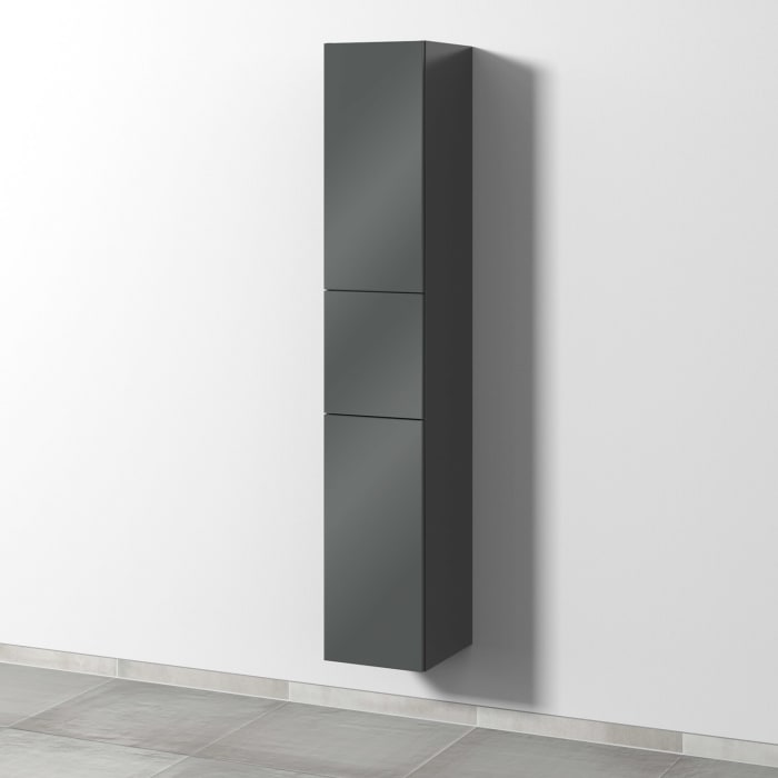 Sanipa 3way Hochschrank 30 cm, 2 Türen mit Türanschlag links